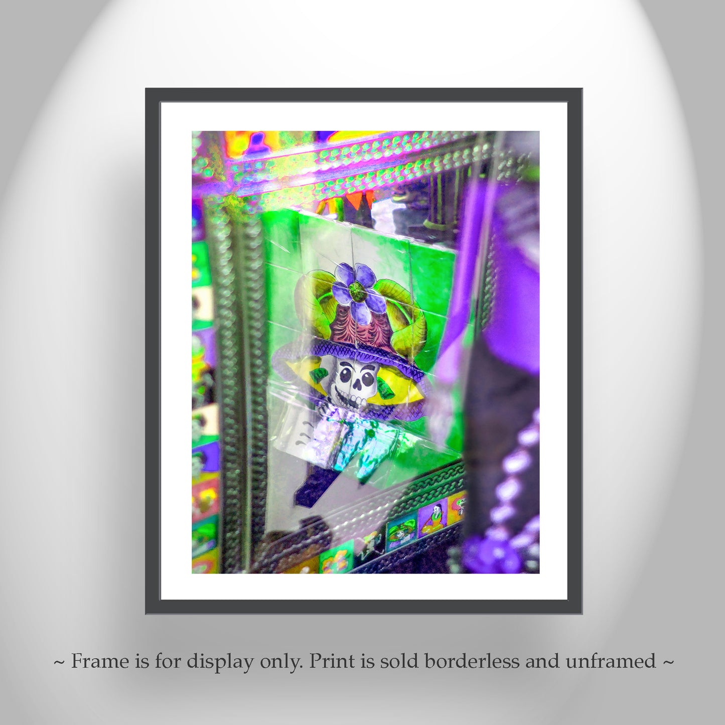 Day of the Dead Tucson Abstract Art Prints | Discounted Wall Decor Set of 4
