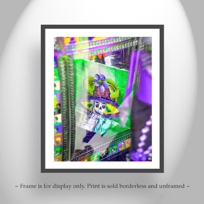 Day of the Dead Tucson Abstract Art Prints | Discounted Wall Decor Set of 4