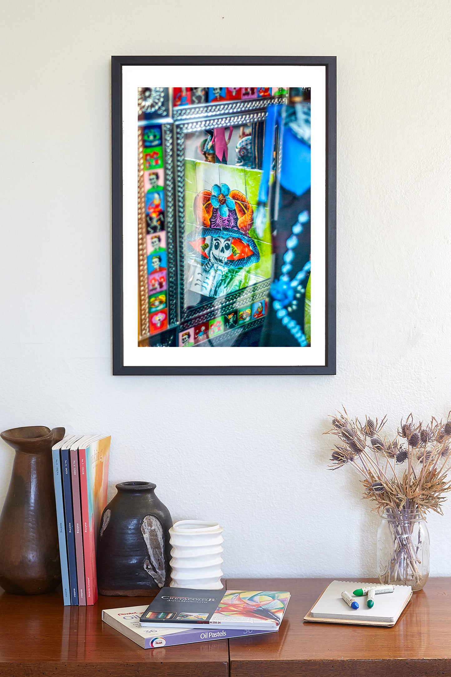 Day of the Dead Abstract Wall Decor | Dia de Los Muertos | Tucson Arizona
