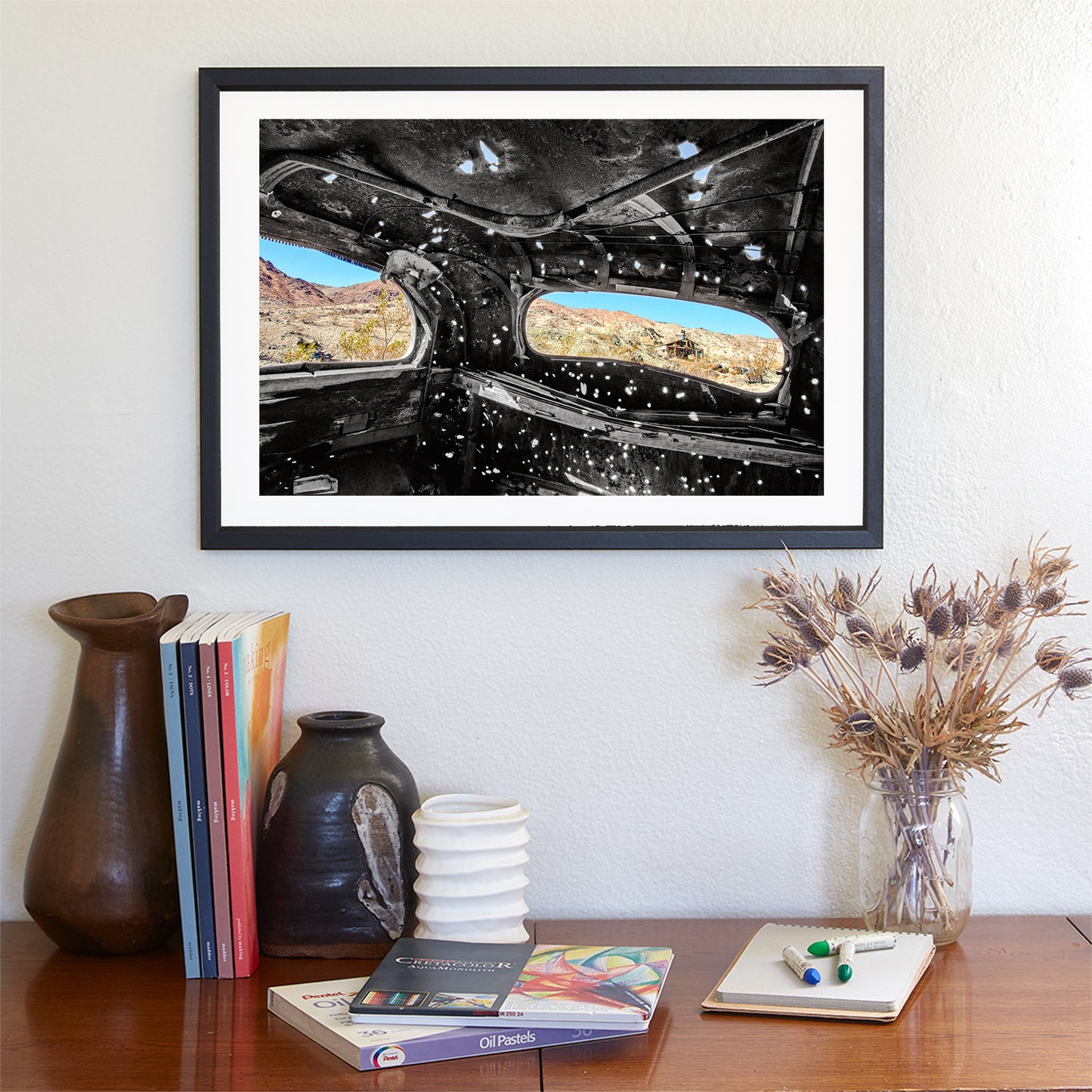 Death Valley Mine Ruins & Vintage Truck Fine Art Photography