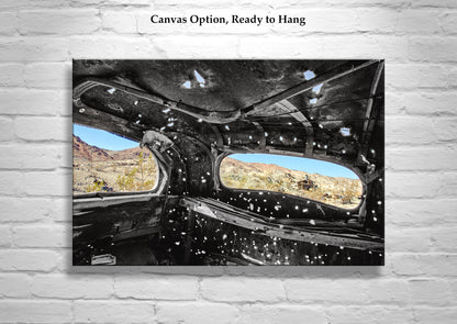 Death Valley Mine Ruins & Vintage Truck Fine Art Photography