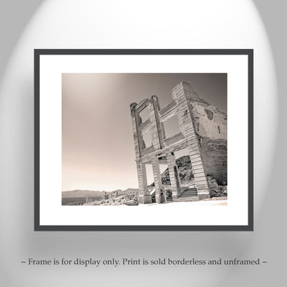 Rhyolite Ghost Town Art - Death Valley Nevada Desert Photography