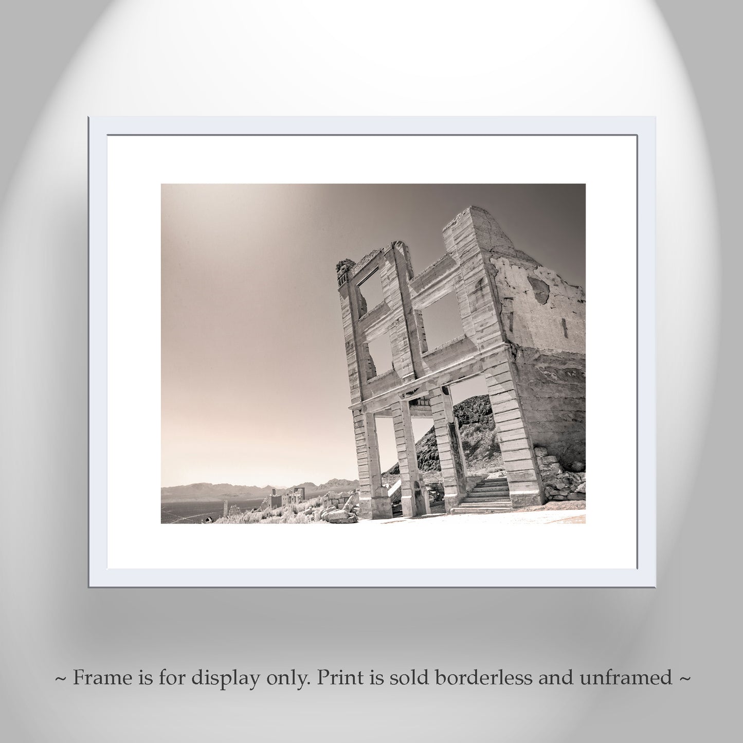 Rhyolite Ghost Town Art - Death Valley Nevada Desert Photography