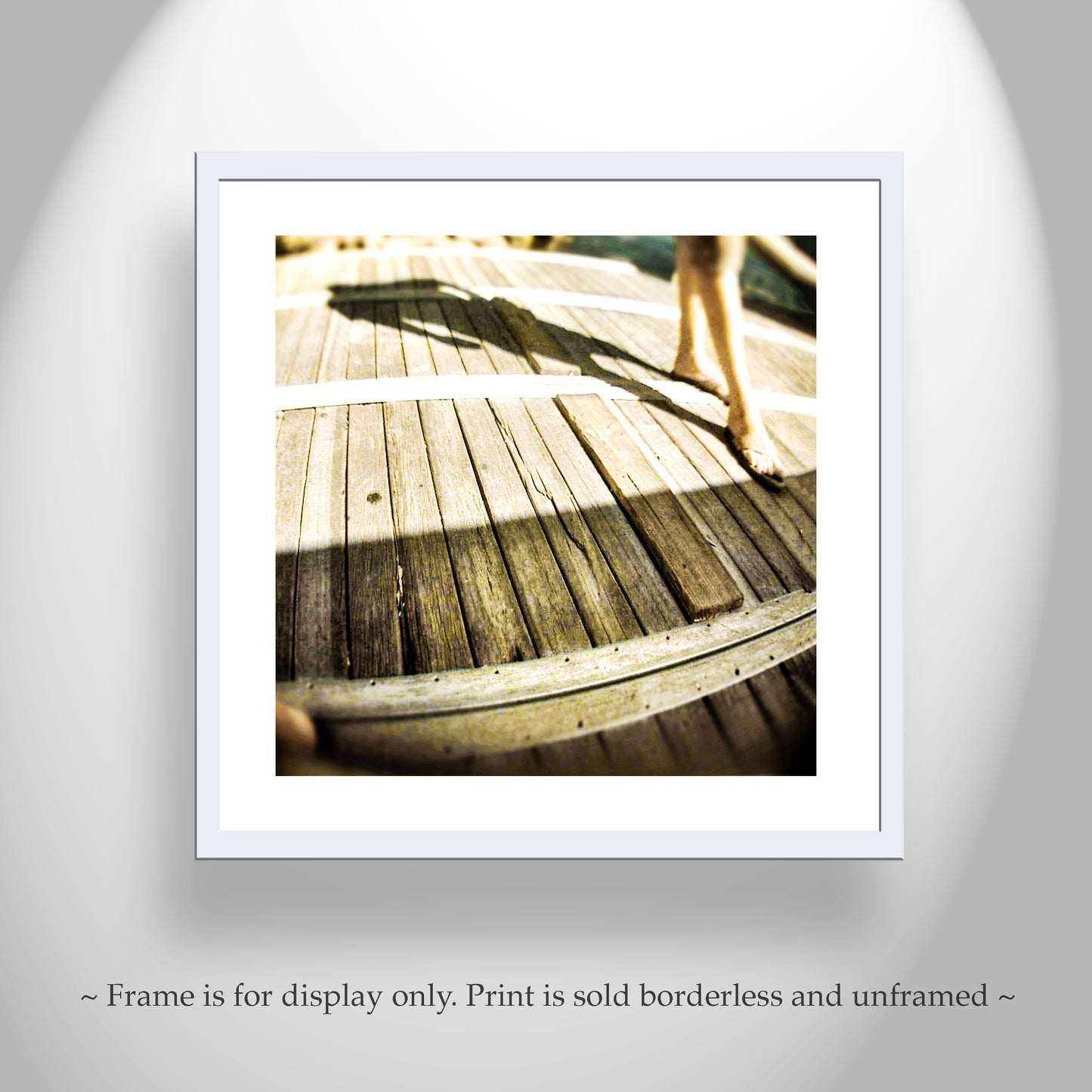 Surreal Photograph with San Diego Ocean Wharf Picture at Dock of the Bay