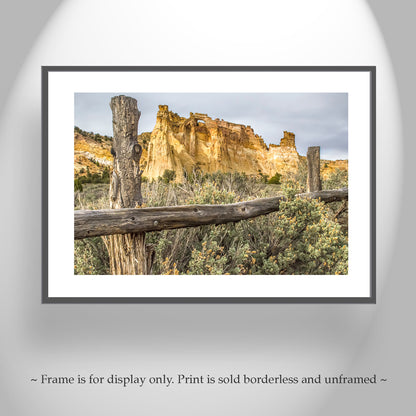 Grosvenor Arch Utah Desert Landscape Fine Art Print