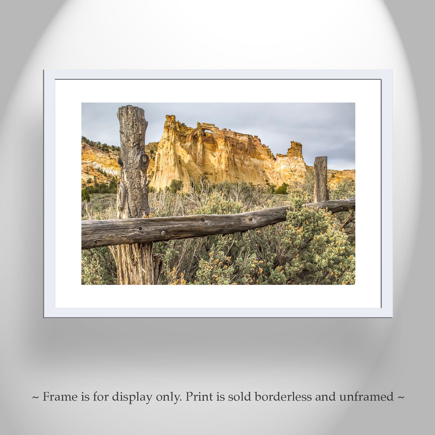 Grosvenor Arch Utah Desert Landscape Fine Art Print