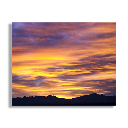 Arizona Desert Sunset Fine Art Print | Tucson Monsoon Sky Photo