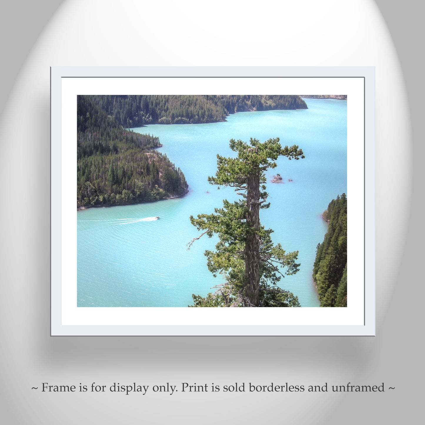 Cascade Mountains & Diablo Lake – Pacific Northwest Landscape with Glacial Silt | Washington State Wall Art