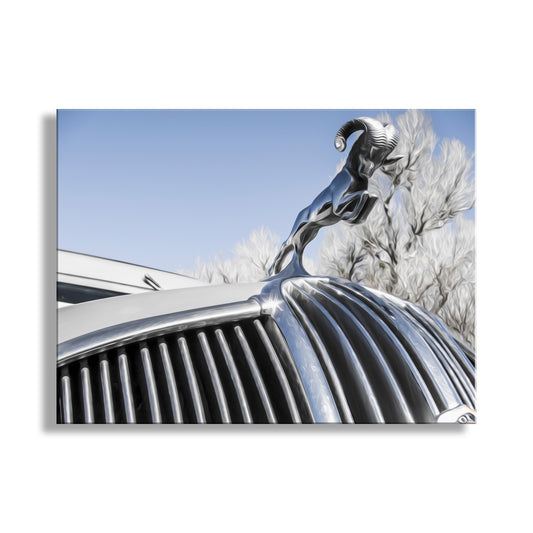 Dodge Ram Truck Art Print as Vintage Automotive Wall Decor