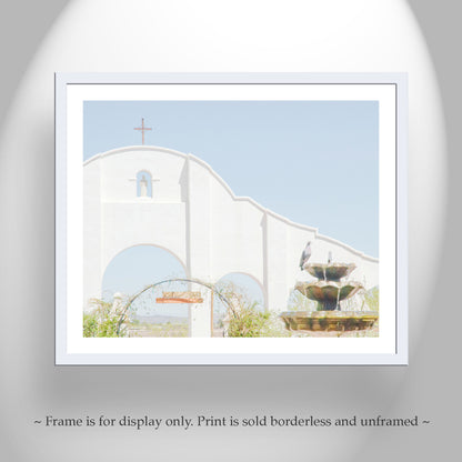 Southwest Mission Church Architecture Art at San Xavier Tucson Az