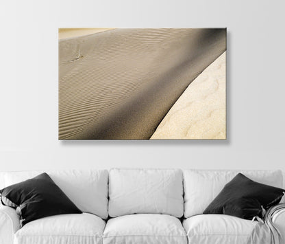 Desert Sand Dune Landscape Photography as Elegant Wall Decor