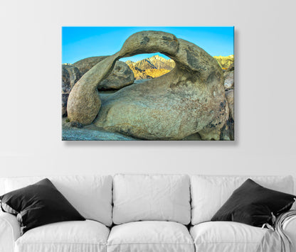 Eastern Sierras Desert Landscape Artwork for Sale with Mobius Arch