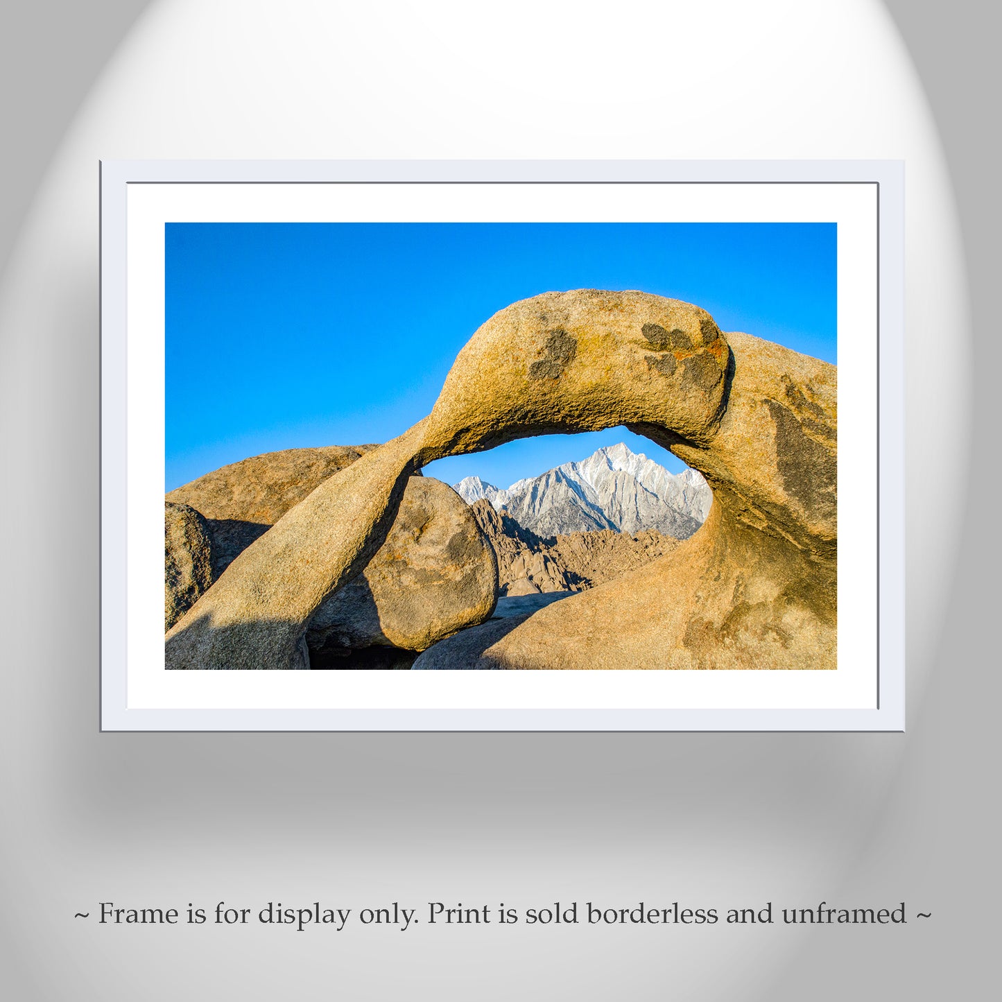 Mobius Arch Fine Art Print | Mount Whitney Eastern Sierras Photo
