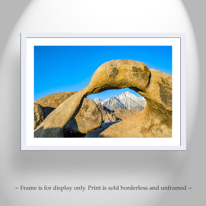Mobius Arch Fine Art Print | Mount Whitney Eastern Sierras Photo
