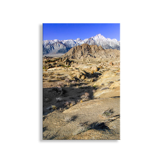 Eastern Sierra Wall Art for Sale with Mt Whitney and California Desert