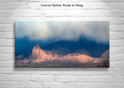 Elephant Head Peak with Moody Clouds – Santa Rita Mountains Tucson Art