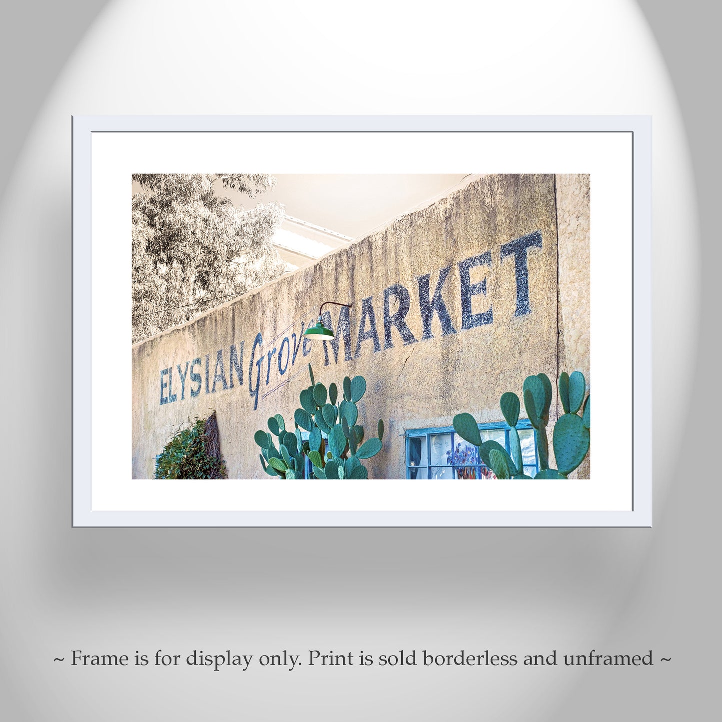 Elysian Grove Market Tucson Arizona Art Print | Old Pueblo Barrio Adobe
