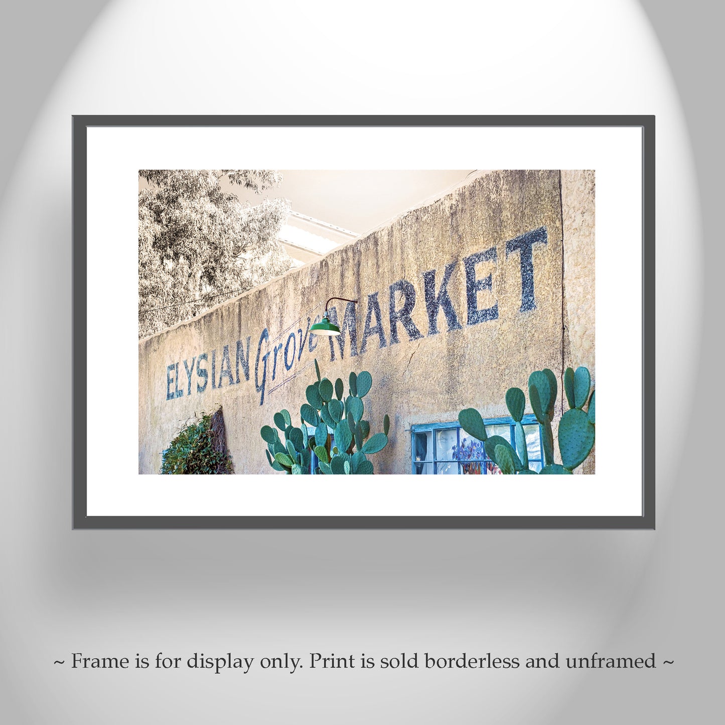 Elysian Grove Market Tucson Arizona Art Print | Old Pueblo Barrio Adobe