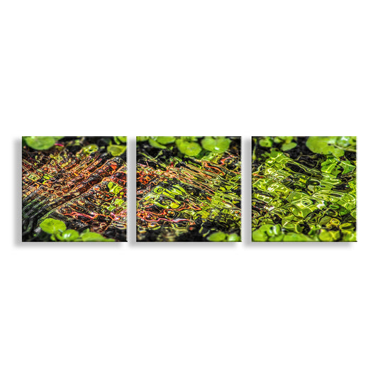 Water Ripples Art Empire Ranch Arizona | Square Nature Print Set