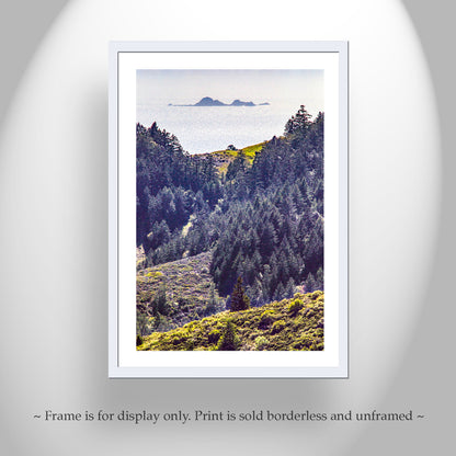 Mount Tamalpais Marin County Landscape Photograph with Farallon Islands