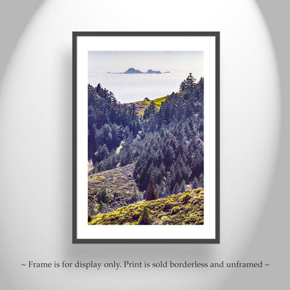 Mount Tamalpais Marin County Landscape Photograph with Farallon Islands
