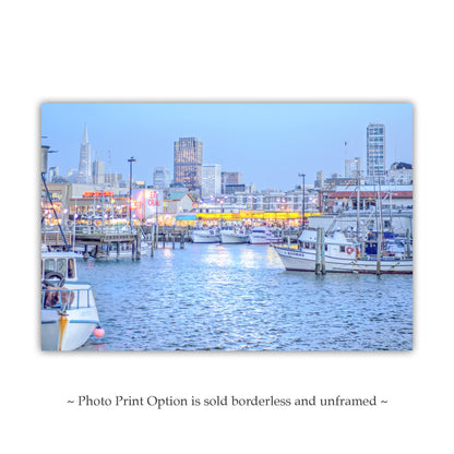 Fisherman's Wharf San Francisco Art Print | Transamerica Pyramid Photo