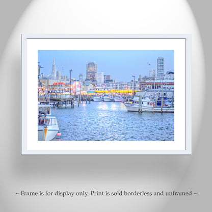 Fisherman's Wharf San Francisco Art Print | Transamerica Pyramid Photo