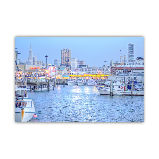 Fisherman's Wharf San Francisco Art Print | Transamerica Pyramid Photo