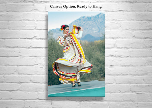 Folklorico Mexican Dancer Photograph at Tumacácori Arizona Fiesta