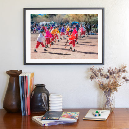 Folklorico Dancers at Mexican Fiesta at Tumacacori Arizona