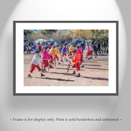Folklorico Dancers at Mexican Fiesta at Tumacacori Arizona