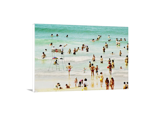 France Atlantic Coast Summer Beach Photography Art Print