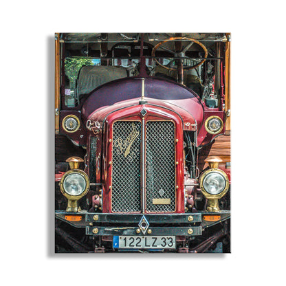 Antique Renault Automotive Art Photography Print in Bordeaux France