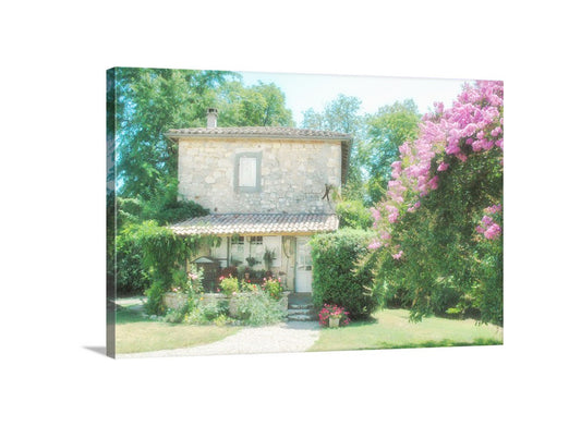 French Country Cottage Art Print | Bordeaux South of France