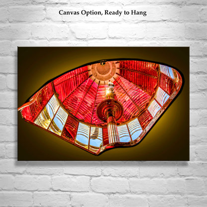 Fresnel Lighthouse Lens at Umpqua River | Pacific Coast Oregon Art