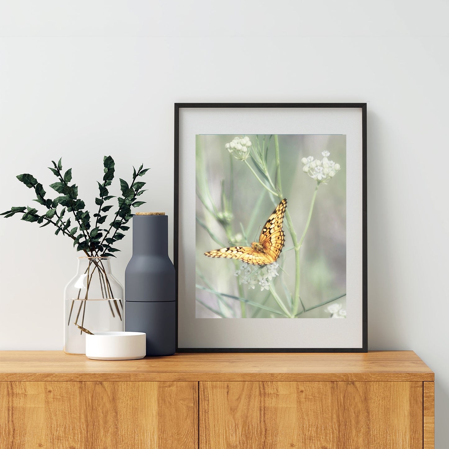 Golden Butterfly Picture as Fine Art Nature Photography
