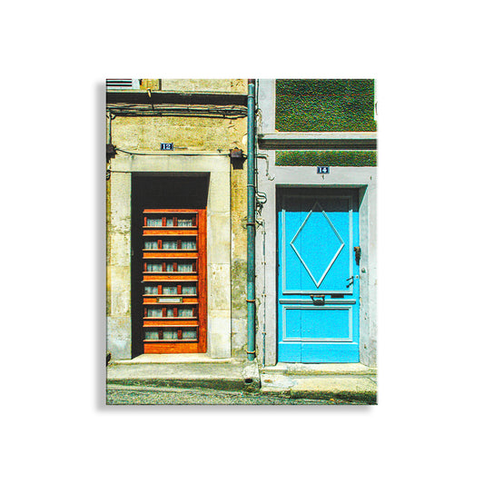 French Village Street Photography Art Print