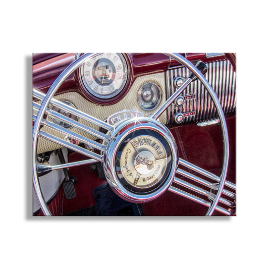 Buick Skylark Old Car Photography as Wall Decor for Mancave or Garage