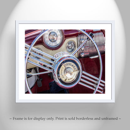 Buick Skylark Old Car Photography as Wall Decor for Mancave or Garage