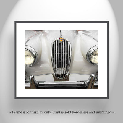 Classic Jaguar XK140 Car Photograph | English Car Automotive Wall Art