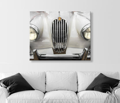 Classic Jaguar XK140 Car Photograph | English Car Automotive Wall Art