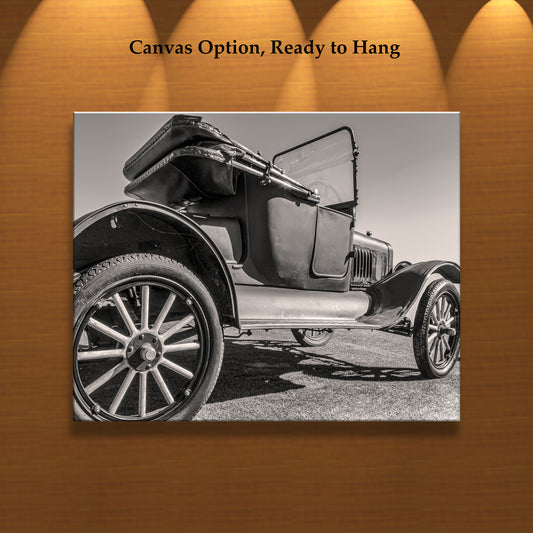 Antique Ford Model T Roadster Picture by Murray Bolesta in Sepia Tone
