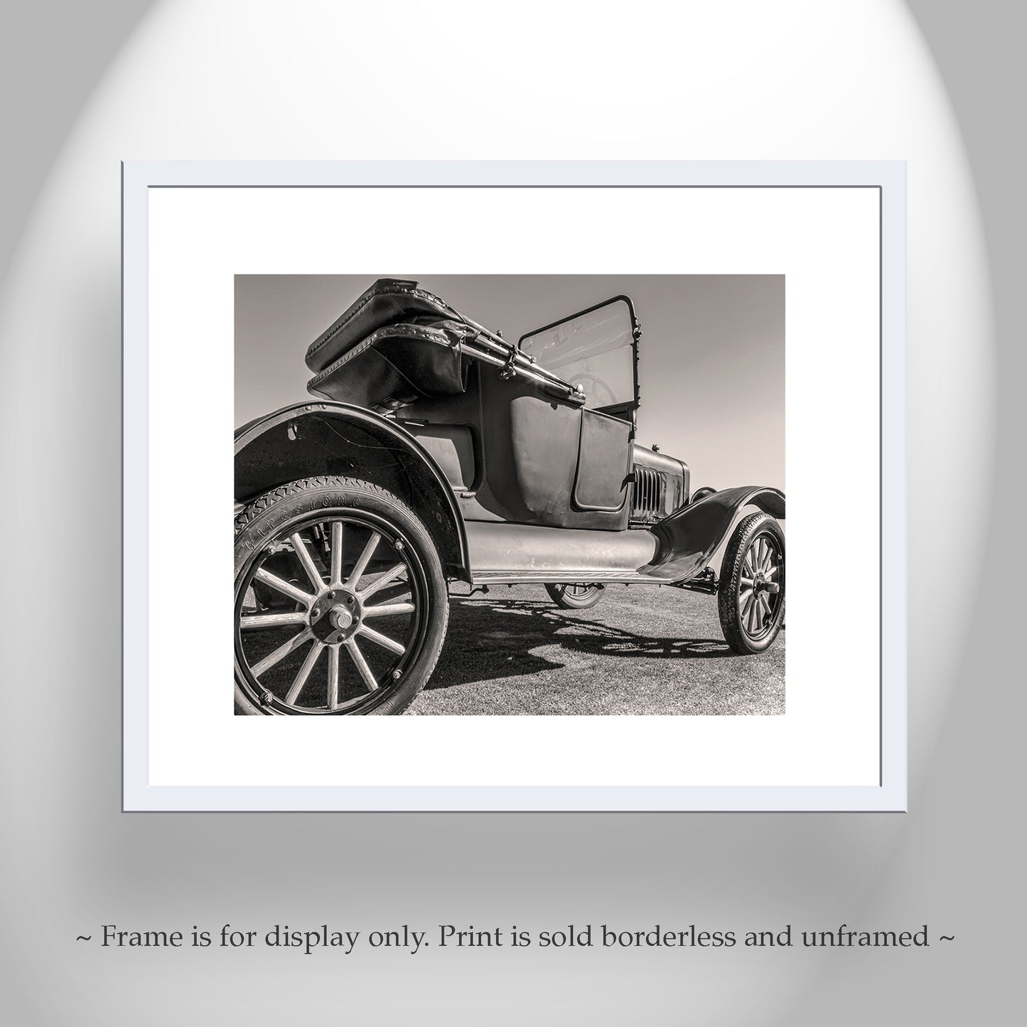 Antique Ford Model T Roadster Picture by Murray Bolesta in Sepia Tone