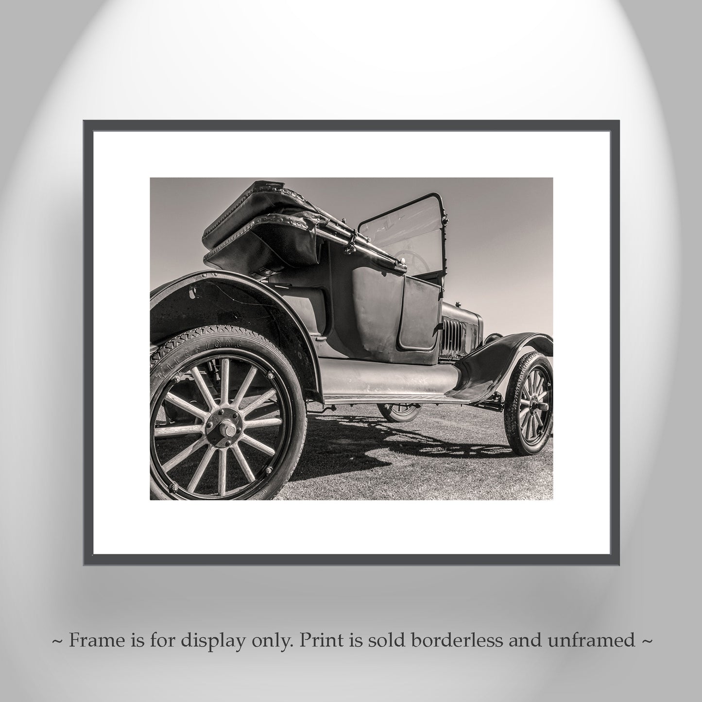 Antique Ford Model T Roadster Picture by Murray Bolesta in Sepia Tone