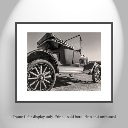 Antique Ford Model T Roadster Picture by Murray Bolesta in Sepia Tone