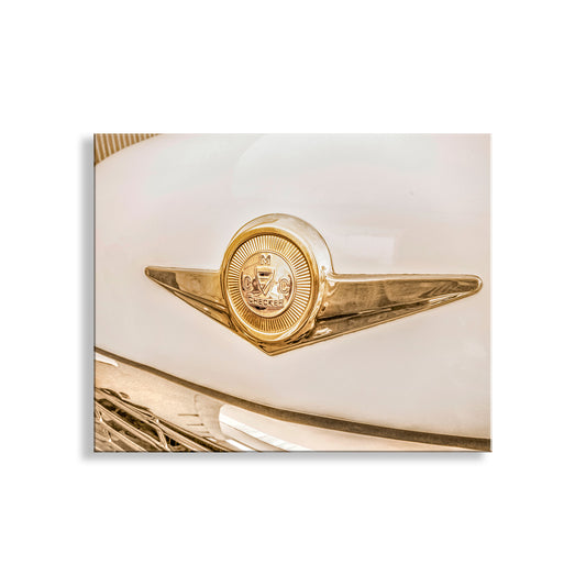 Checker Car Art Print as Automotive Wall Decor