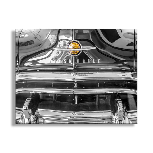 Oldsmobile Rocket 88 Photography Print for Sale in Black and White