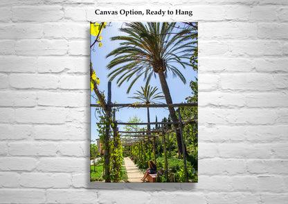Getty Villa Museum Art Print | Pacific Palisades Malibu California