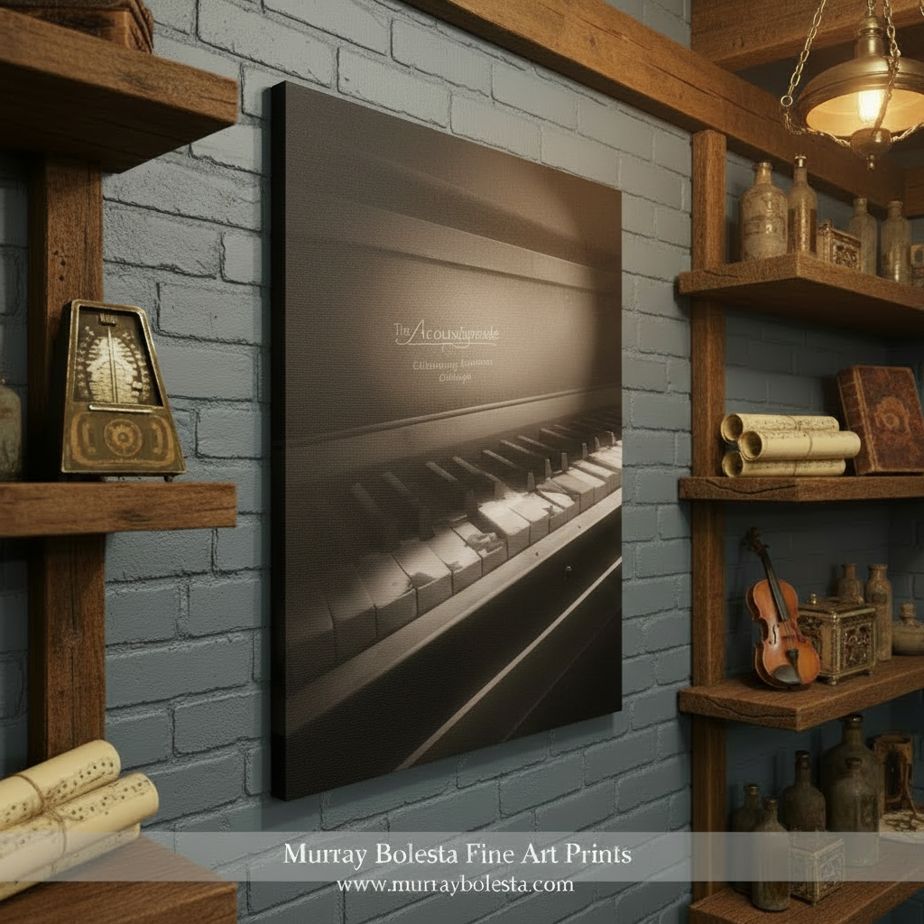 Chickering Piano Surreal Art Print | Ruby Arizona Ghost Town