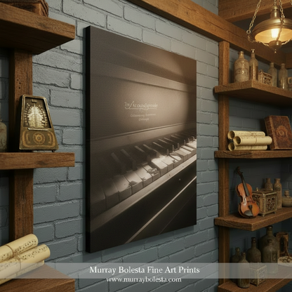 Chickering Piano Surreal Art Print | Ruby Arizona Ghost Town